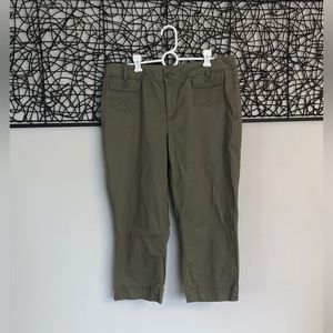 St. John’s Bay Olive Green Capris